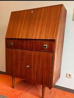 Vintage secretaire  - teak, Huis en Inrichting, Ophalen, Zo goed als nieuw