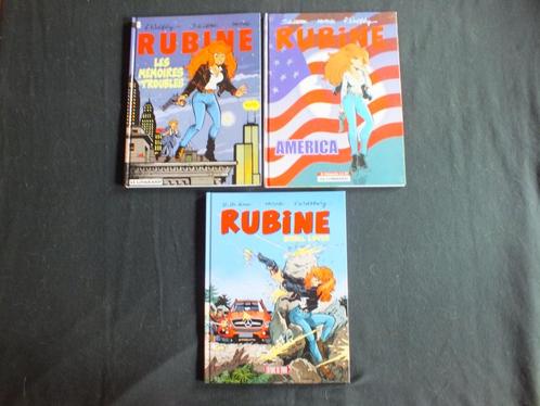 RUBINE (7 ALBUMS DONT 6 EO). EDITIONS LE LOMBARD  & TIROIR, Livres, BD, Neuf, Plusieurs BD, Enlèvement ou Envoi