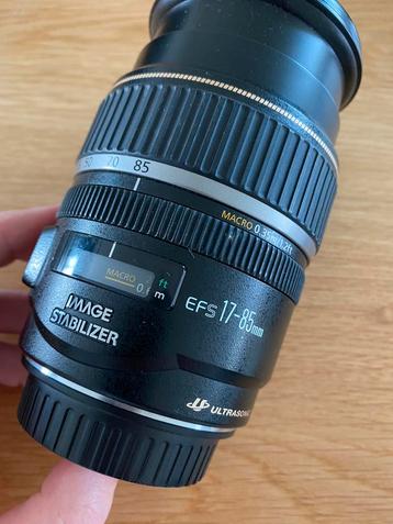 Canon objectief lens 17-85mm 1:4-5.6 IS USM