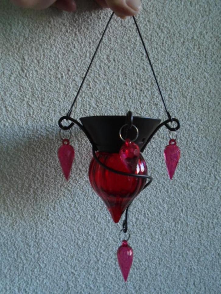 WAXINELICHT HANGER ROOD Nieuw, Divers, Noël, Neuf, Enlèvement ou Envoi