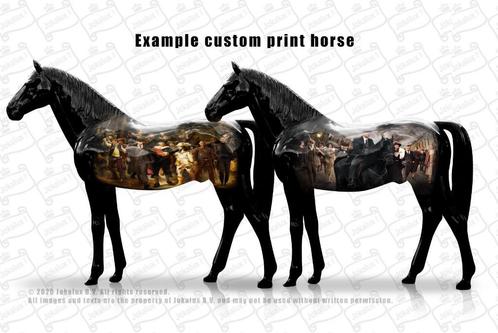 Paarden - reclame-boerderij - koe beelden op ware grootte, Tuin en Terras, Tuinbeelden, Nieuw, Dierenbeeld, Kunststof, Ophalen of Verzenden