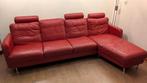 lederen sofa - hoekbank - lounge sofa, Huis en Inrichting, Ophalen, 250 tot 300 cm, Gebruikt, Knus ;-)