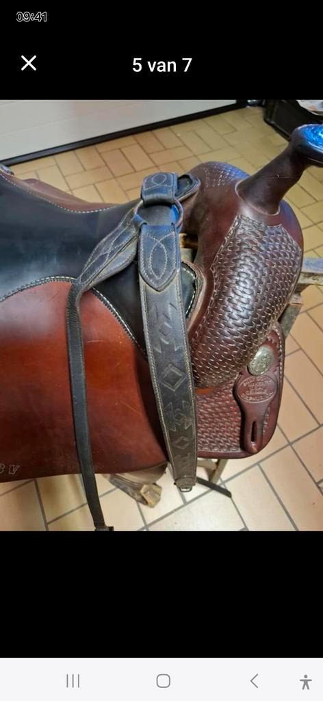 Zadel Billy Cook, Dieren en Toebehoren, Paarden en Pony's | Zadels, Zo goed als nieuw, Western, Ophalen