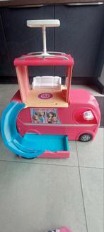 Barbie bus/camper met zwembad, Ophalen of Verzenden, Gebruikt, Barbie