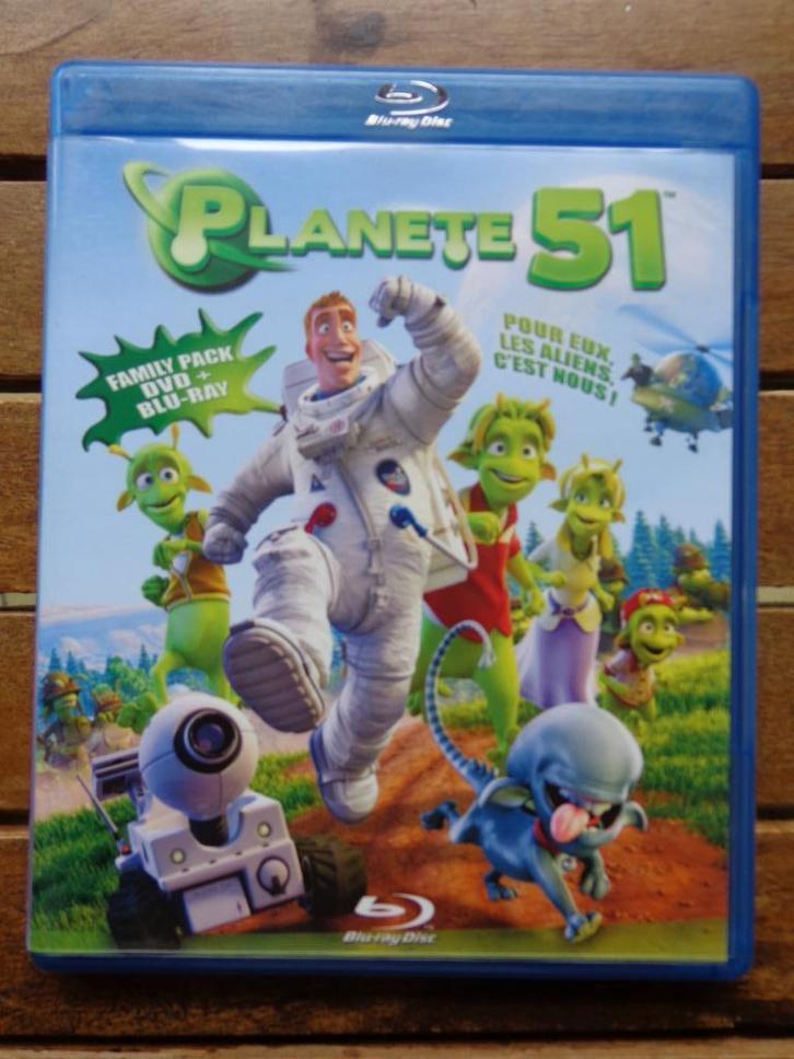 )))  Bluray et DVD Planète 51  //  Animation  (((, CD & DVD, Blu-ray, Comme neuf, Dessins animés et Film d'animation, Enlèvement ou Envoi