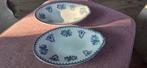 2 ovalen schoteltjes/Maastricht, Huis en Inrichting, Woonaccessoires | Klokken, Ophalen of Verzenden