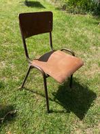 Vintage school stoelen (4 stuks), Ophalen, Zo goed als nieuw