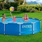 Intex Metal Frame 366x76, Tuin en Terras, Ophalen, Gebruikt