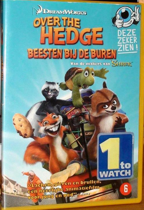 dvd over the hedge, Cd's en Dvd's, Dvd's | Tekenfilms en Animatie, Tekenfilm, Ophalen of Verzenden
