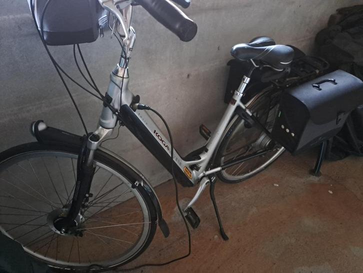 Mooie Kuga Miyata  in orde, Fietsen en Brommers, Elektrische fietsen, Gebruikt, Overige merken, Minder dan 30 km per accu, Ophalen