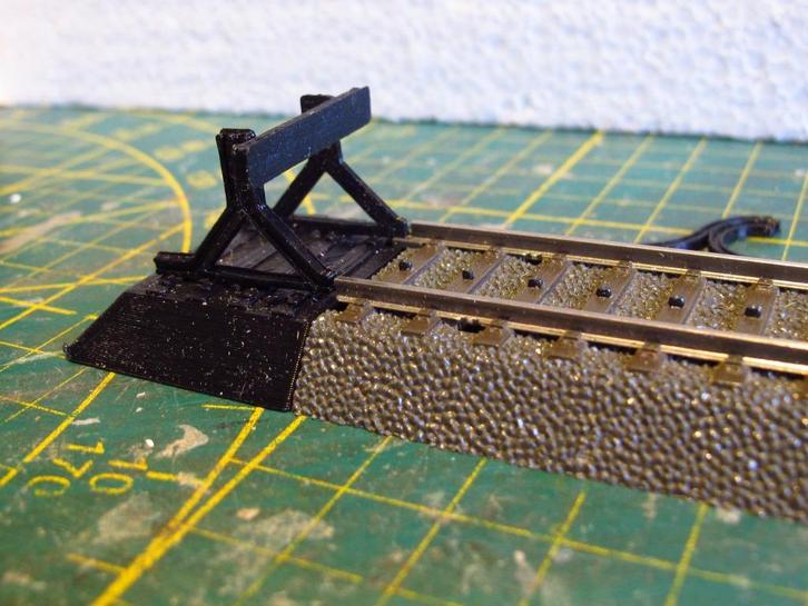 stootblok C /K / M Rails Marklin, Hobby en Vrije tijd, Modeltreinen | H0, Zo goed als nieuw, Rails, Gelijkstroom, Roco, Analoog