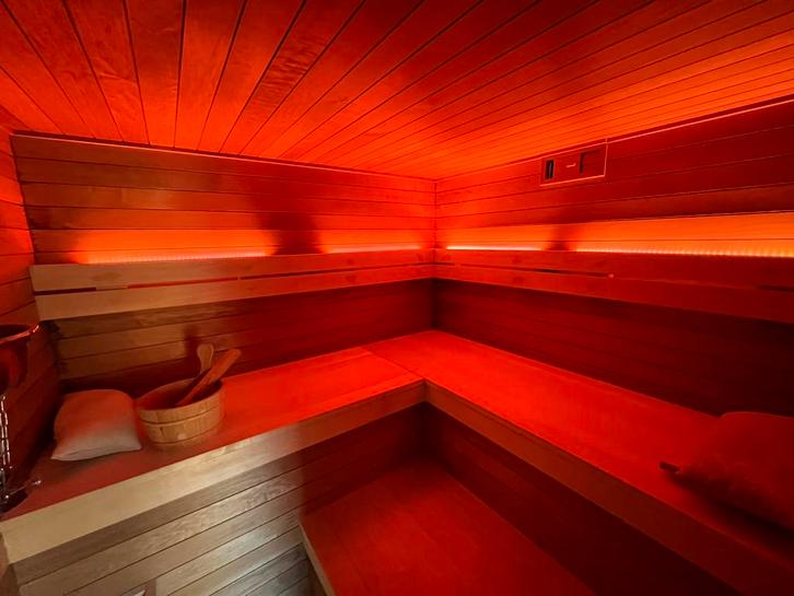 Sauna, Sport en Fitness, Sauna, Zo goed als nieuw, Complete sauna, Fins of Traditioneel, Ophalen