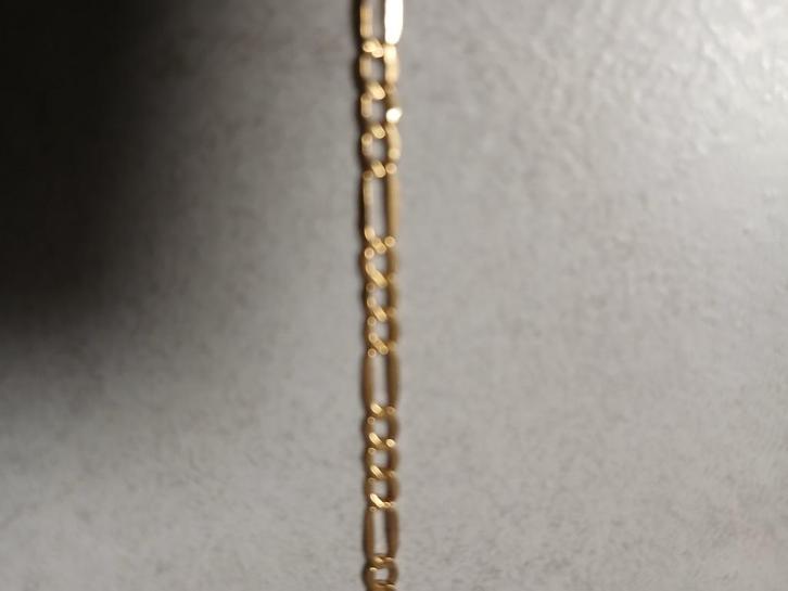 Gouden ketting 60, Handtassen en Accessoires, Kettingen, Nieuw, Goud, Goud, Ophalen of Verzenden