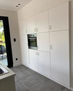 Complete keuken met eiland en toestellen., Ophalen, Wit, Overige typen, Zo goed als nieuw