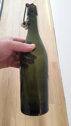 Oude glazen fles van 75 cl: Brasserie Sterpin Bièvre, Ophalen of Verzenden