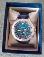 Mooie Breitling Navitimer 1884 met werkende chronograaf., Handtassen en Accessoires, Horloges | Heren, Leer, Staal, Breitling