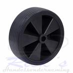 Neuswiel wiel kunststof velg met rubber loopvak 220 x 70 mm, Caravans en Kamperen, Caravanaccessoires, Ophalen of Verzenden