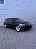 Bmw 520i BENZINE 100000KM, Autos, Cuir, Euro 5, 6 portes, Capteur de stationnement