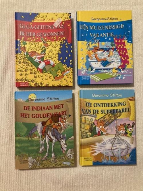 Geronimo Stilton 4 leesboeken Nederlands Lagere school, Boeken, Kinderboeken | Jeugd | 10 tot 12 jaar, Nieuw, Fictie, Ophalen of Verzenden
