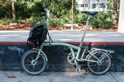 Brompton H6R, Fietsen en Brommers, Fietsen | Vouwfietsen, Gebruikt, Brompton, 14 tot 16 inch, Totaal opvouwbaar, Versnellingen