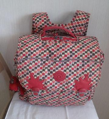 Kipling Iniko boekentas van 5 tot 12 jaar veelkleurig + aap beschikbaar voor biedingen
