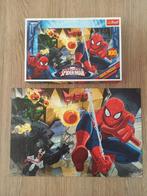 Puzzel Spiderman, Kinderen en Baby's, Speelgoed | Kinderpuzzels, 6 jaar of ouder, Meer dan 50 stukjes, Zo goed als nieuw, Ophalen