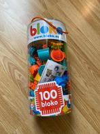 Bloko - tube met 100 bouwstukken - Classic - Bouwset - Noppe, Kinderen en Baby's, Speelgoed | Bouwstenen, Overige merken, Zo goed als nieuw