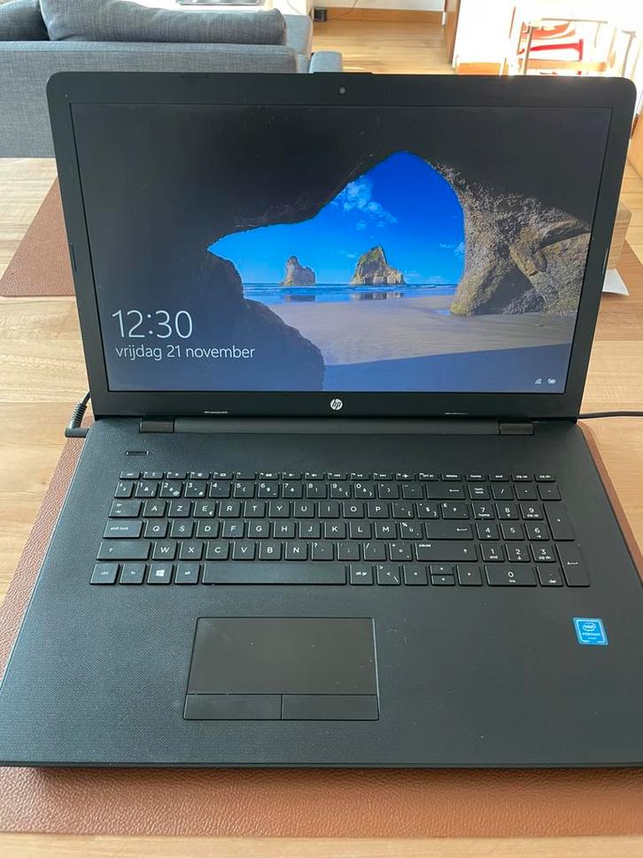 HP Laptop 17”-bs0xx azerty + groot scherm, Computers en Software, Windows Laptops, Gebruikt, 17 inch of meer, HDD, SSD, 8 GB, Azerty