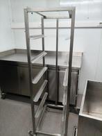 Inox kar, rolkar, bakken kar , bakkers kar, Ophalen, Gebruikt