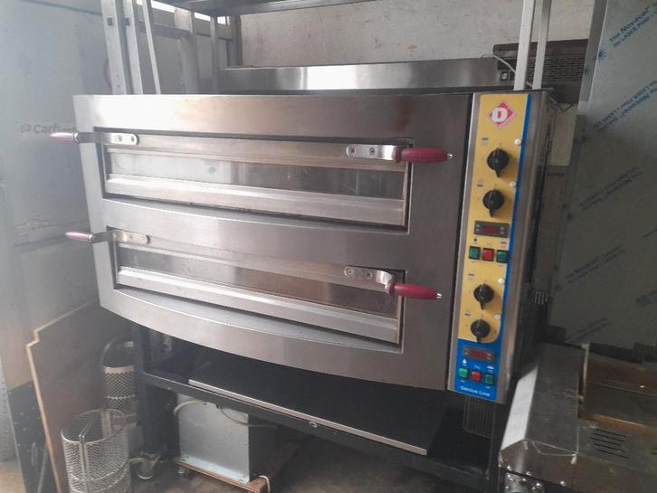 Four a pizza/four electrique /four 380v/table refrigereré, Electroménager, Fours, Utilisé, Autoportant, 60 cm ou plus, 60 cm ou plus