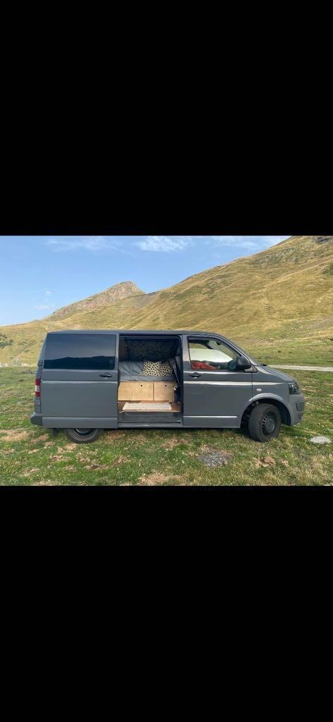 Volkswagen transporter T5 aménagé, Auto's, Volkswagen, Bedrijf, Transporter, Diesel, Euro 5, Ophalen