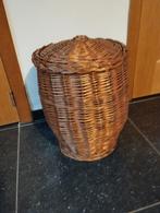 Rieten mand met deksel, Ophalen, Mand