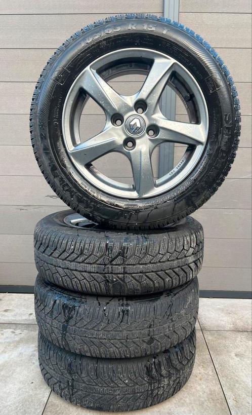 Renault clio 185 65 15 4x100 wintervelgen, Auto-onderdelen, Banden en Velgen, Banden en Velgen, Winterbanden, 15 inch, 185 mm