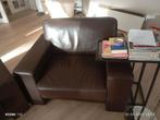 Leder salon, Huis en Inrichting, Zetels | Zetels en Chaises Longues, Ophalen, Zo goed als nieuw