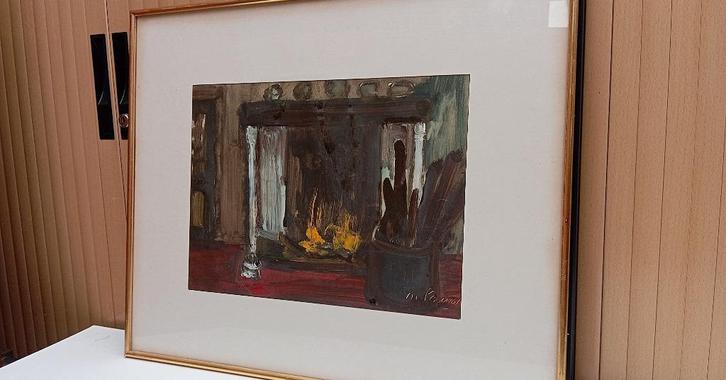 GABY DE PAUW (1924-2000) schilderij (5 b), Antiek en Kunst, Kunst | Schilderijen | Modern, Ophalen