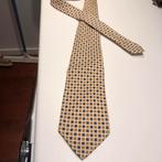 Stropdas Teo Grimaldi, Beige, Ophalen of Verzenden, Teo Grimaldi, Met patroon