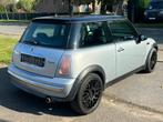 Mini Cooper 1.6i, 4/2004, 146.420km, Airco, CV, 12m Garantie, Auto's, Zwart, 4 cilinders, Bedrijf, 165 g/km