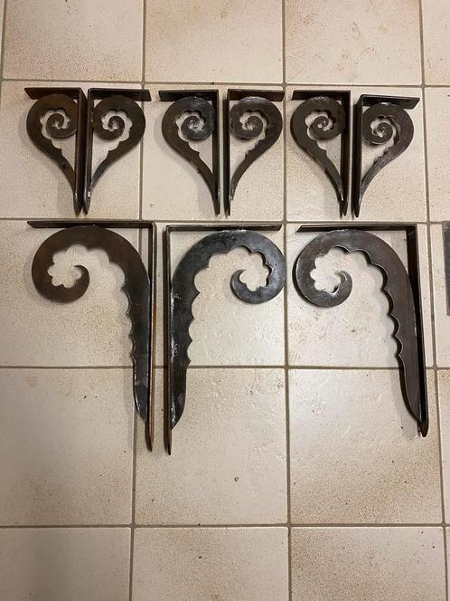 Lot d’équerres EMERY modèle Fougère, Huis en Inrichting, Woonaccessoires | Etagères, Zo goed als nieuw, Ophalen of Verzenden