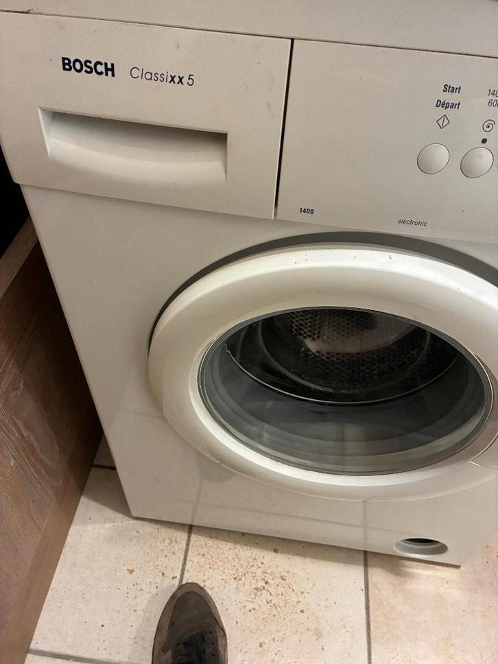 wasautomaat Bosch, Elektronische apparatuur, Wasmachines, Gebruikt, Voorlader, 85 tot 90 cm, Kort programma, Wolwasprogramma, Ophalen
