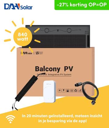 Plug & play zonnepanelen 840 watt beschikbaar voor biedingen