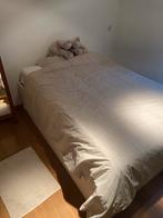 Bedframe met opberglades IKEA, Ophalen, Wit, Zo goed als nieuw, 200 cm