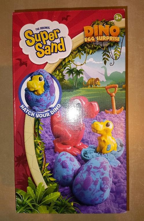 Super Sand Dino Egg Surprise, Kinderen en Baby's, Speelgoed | Educatief en Creatief, Nieuw, Knutselen, Ophalen of Verzenden
