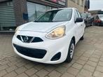 Nissan Micra 1.2 benzine 97.000km 2014 Airco GARATNIE, Auto's, Nissan, Stof, 1198 cc, Wit, 5 deurs