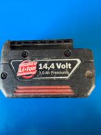 Bosch accu lader en 3 x 14v batterijen, Ophalen, Gebruikt