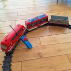 Playmobiltrein met sporen en wagonnen., Comme neuf, Enlèvement