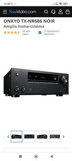 Ampli Onkyo TX-NR686, TV, Hi-fi & Vidéo, Amplificateurs & Ampli-syntoniseurs, 120 watts ou plus, Utilisé, Onkyo, Enlèvement ou Envoi