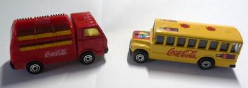 Miniatuur metalen auto’s Coca-Cola beschikbaar voor biedingen