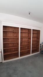 Boekenkast, grenen/wit, Huis en Inrichting, Ophalen, Met plank(en), 200 cm of meer, Zo goed als nieuw