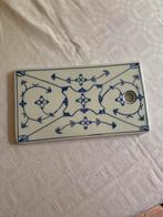 4 planches en porcelaine – motif bleu et blanc, Ophalen