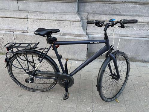 B-twin herenfiets, zo goed als nieuw, Fietsen en Brommers, Fietsen | Heren | Herenfietsen, Ophalen